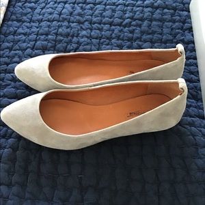 Women’s Gray Suede Madewell Wedges